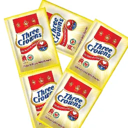 Three crowns Instant filled milk powder Sachet (1 Roll )