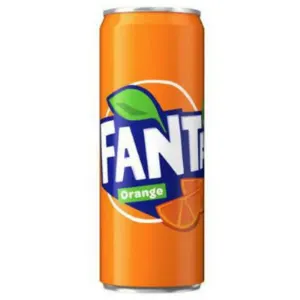 Fanta orange 33cl can (6pcs)