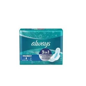 Always ultra thin pads  3 in 1 (Extra long)