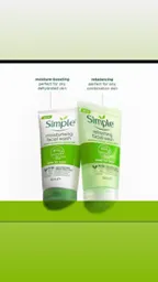 Simple facial wash