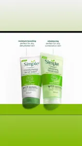 Simple facial wash