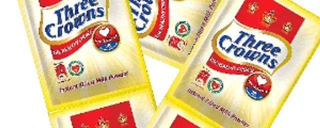 Three crowns Instant filled milk powder Sachet (1 Roll )