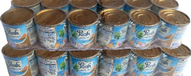 Peak full cream milk carton 28pcs