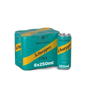 Schweppes bitter lemon pack 6pcs