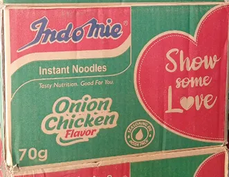 Indomie onions and chicken flavor