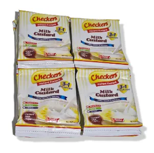 Checkers custard 3  in 1 sachet roll