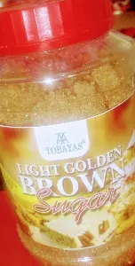 TOBAYAS LIGHT GOLDEN BROWN SUGAR