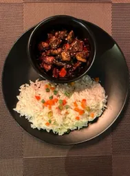 Rice and Chicken Curry