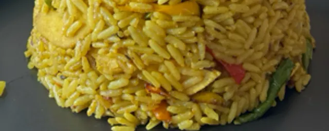Ofada rice & Ayamase sauce
