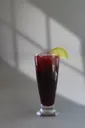 Hibiscus fruit bubble tea
