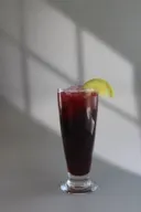 Hibiscus fruit bubble tea