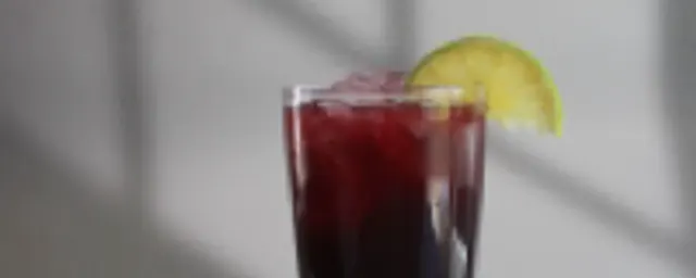 Hibiscus fruit bubble tea