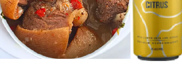 Peppered Meat with Beer
