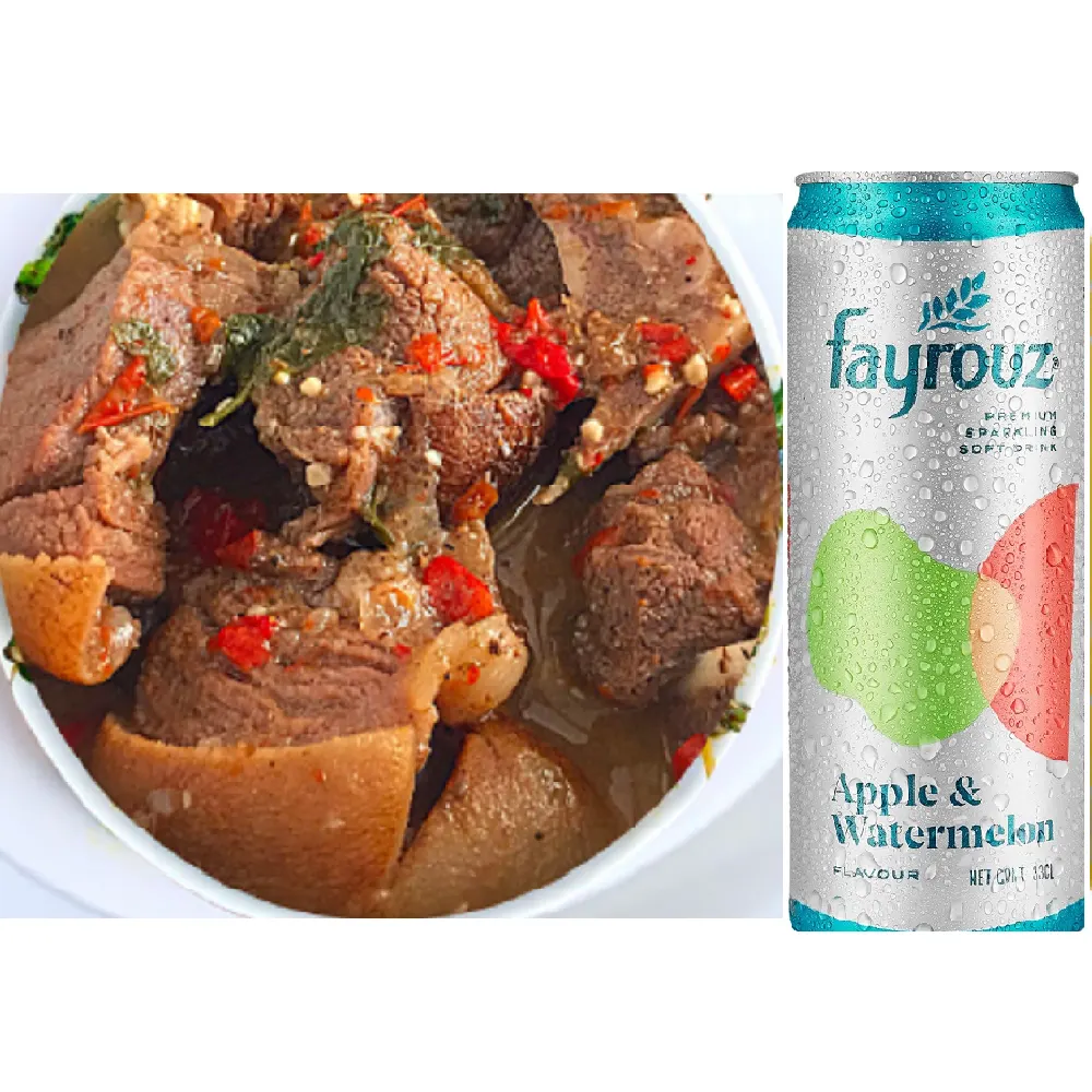 Asun with Fayrouz or Malt