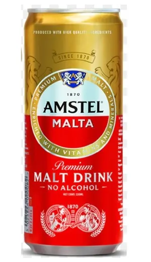 AMSTEL MALTA CAN 33CL