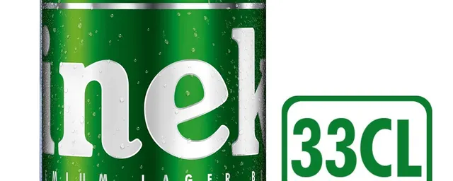 Heineken sleek can 33cl