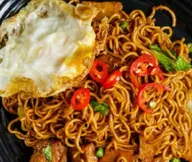 Indomie with Eggs
