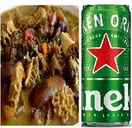 Assorted peppersoup with Beer