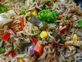 Beef fried rice
