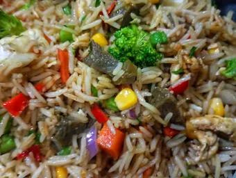 Beef fried rice