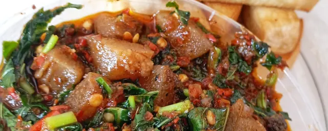 Green vegetable sauce