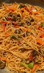 Spaghetti with beef