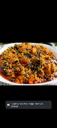 Egusi soup with Semovita