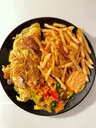 chips and egg