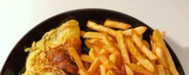 chips and egg