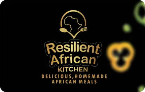 RESILIENT AFRICAN KITCHEN banner