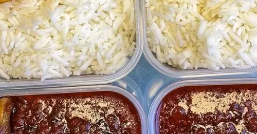 rice and stew