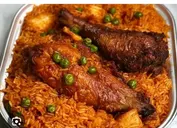 Jellof Rice with Turkey