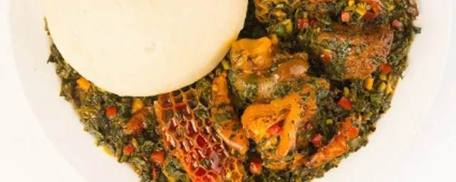Semovita with Vegetable