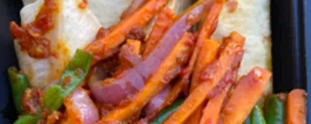 Yam & Chicken Sauce