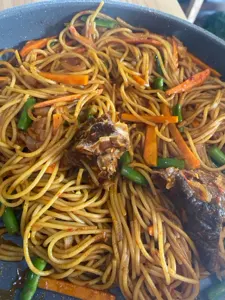 Stir Fry Spaghetti