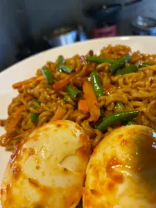 Noodles & Boiled Egg