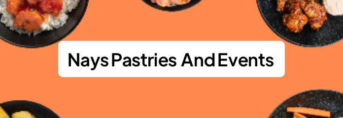Nays Pastries and Events banner