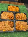 Singaporean noodles with beef