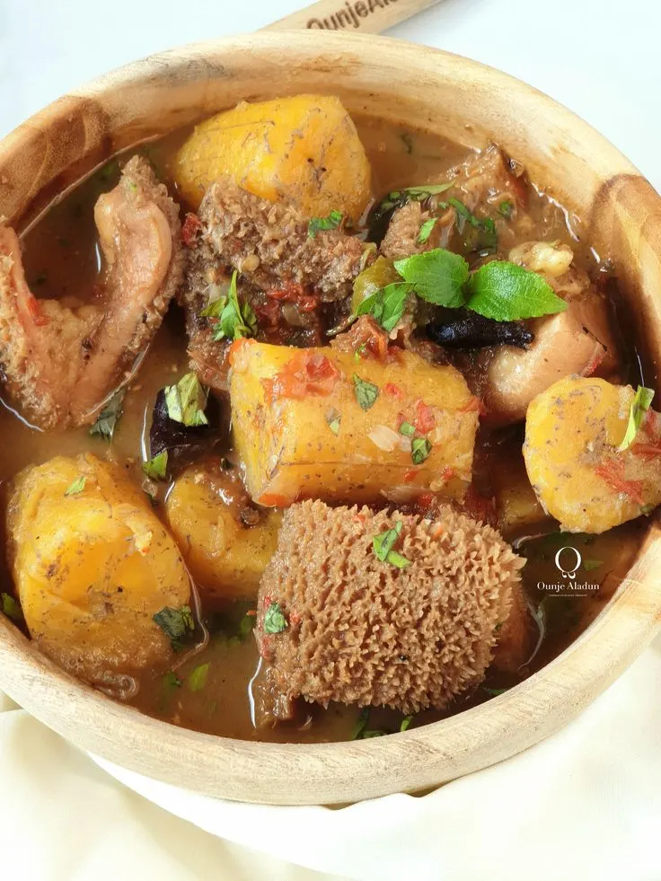 Pepper Soup with Plantain