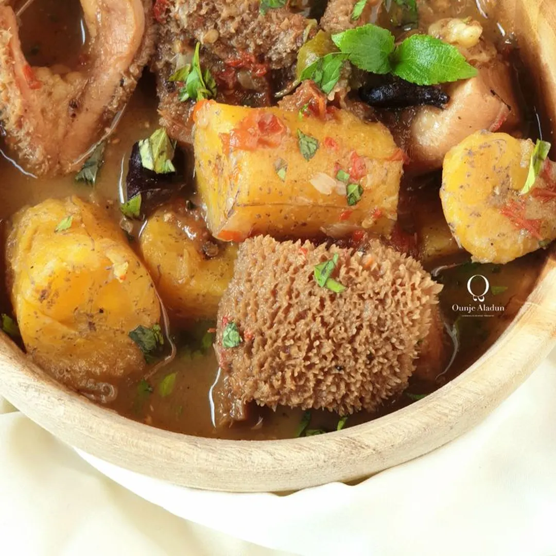 Pepper Soup with Plantain