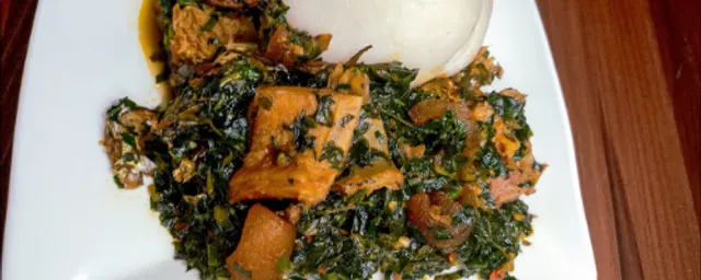 Semo with vegetable soup