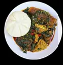 swallow and Vegetables soup