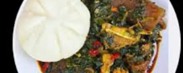 swallow and Vegetables soup