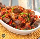 Peppered Goat meat