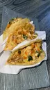 Chicken tacos (crispy shell) and cheese