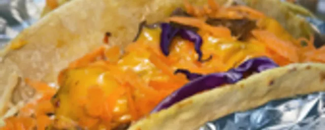 Chicken Tacos (Soft shell) and cheese