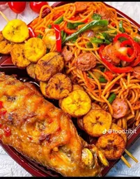 jollof spaghetti