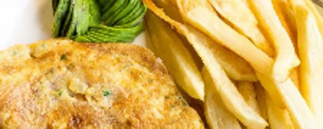 chips and egg