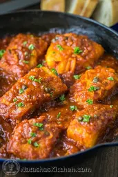 fish in sauce