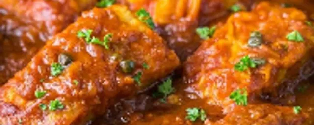 fish in sauce